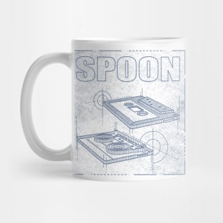 Spoon - Technical Drawing Mug